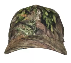Mossy Oak Camo Baseball Cap Hunting Fishing Hat Mesh Panel Back One Size - Picture 1 of 4