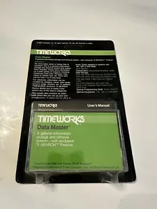 VINTAGE Timeworks Timex-Sinclair 1K/ZX81 Data Master 16K RAM *New Old Stock - Picture 1 of 4