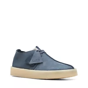 Copa Clarks Originals Desert Trek para hombre gamuza azul 26166223 - Imagen 1 de 8
