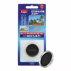 Kenko Nd Filter Pro Nd4 37Mm Silver Frame Light Amount Adjustment For 047,422 - Picture 1 of 3