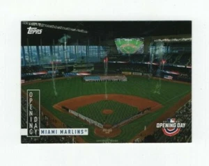 2020 TOPPS OPENING DAY MIAMI MARLINS vs COLORADO ROCKIES #4 - Picture 1 of 5