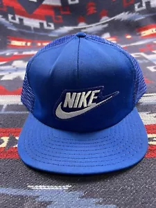 Vintage 80s Nike Trucker Mesh SnapBack Hat 1980s 70s 1970s Pinwheel Jordan - Picture 1 of 10