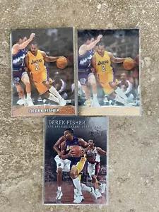 Pallacanestro Derek Fisher Lakers Fleer Metal Universe 120 Topps vintage anni 90 Y2K - Foto 1 di 3