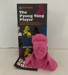 Kidrobot Frank Kozik X Goon Squad The Pyong Yang Player Pink Bust Kim Jong il - Picture 1 of 3