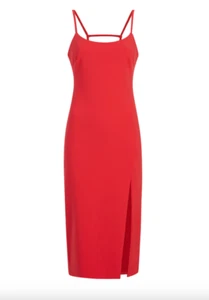 LIKELY Women's Campbell Slip Dress Midi Size 6 - Bittersweet (Red) NWT $248 - Picture 1 of 4