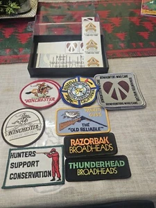 Vintage Mix Patches Lot Winchester,Parker Gun All Pre Owned Condition B9 - Picture 1 of 14