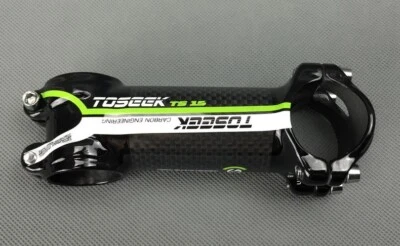 Carbon 3K alu 7° stems MTB Road Bike handlebar Stem 31.8*60/70/80/90/110mm Green - Image 1 of 4