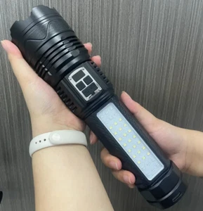 150000LM Super Bright LED Flashlight Outdoor Rechargeable Emergency Torch US - Picture 1 of 15