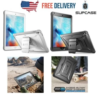 Para iPad 9.7 pulgadas, SUPCASE Original Doble Capa con Estuche de Pantalla con Cubierta de Soporte Foto 1 de 4