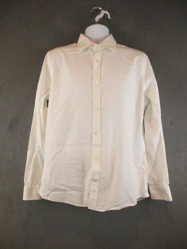 Jack Spade Shirt Mens 16 1/2 White Long Sleeve Dress Cotton Classic Button Up - Image 1 of 4