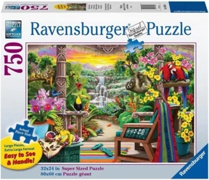 Ravensburger - Puzzle - Tropical Retreat - 750 Grand Pièces - 12+ - Photo 1/1