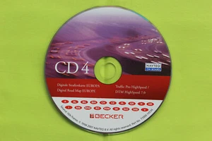 CD NAVIGATION BECKER TRAFFIC PRO DTM HIGHSPEED 7.0 ALPEN ITALIEN OSTEUROPA BMW - Bild 1 von 1