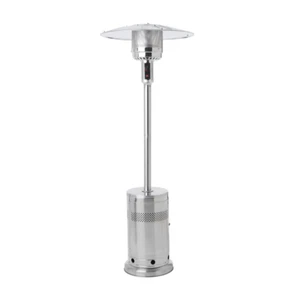 OUTDOOR PATIO HEATER 48,000 BTU Propane Gas Stainless Steel - Picture 1 of 12