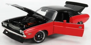 1970 Dodge Challenger R/T 426 Hemi Street Fighter Acme 1:18 RED/BLACK #A1806014 - Picture 1 of 11