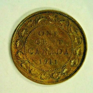 1911 CANADA LARGE CENT BU REDUCED 7/23/25 (8193) - Picture 1 of 2
