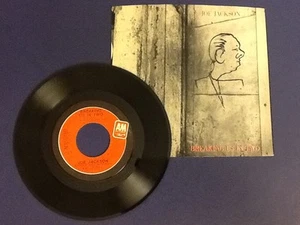 JOE JACKSON~breaking us in two A&M 1982 all ORIGINAL 45rpm (45) Ex+/ (SLV) Nm - Imagen 1 de 5