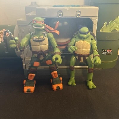 Lote TMNT Tortugas Ninja Mutaciones Mutatin Donatello 2007 2006 Auto Attack Mikey Foto 1 de 4