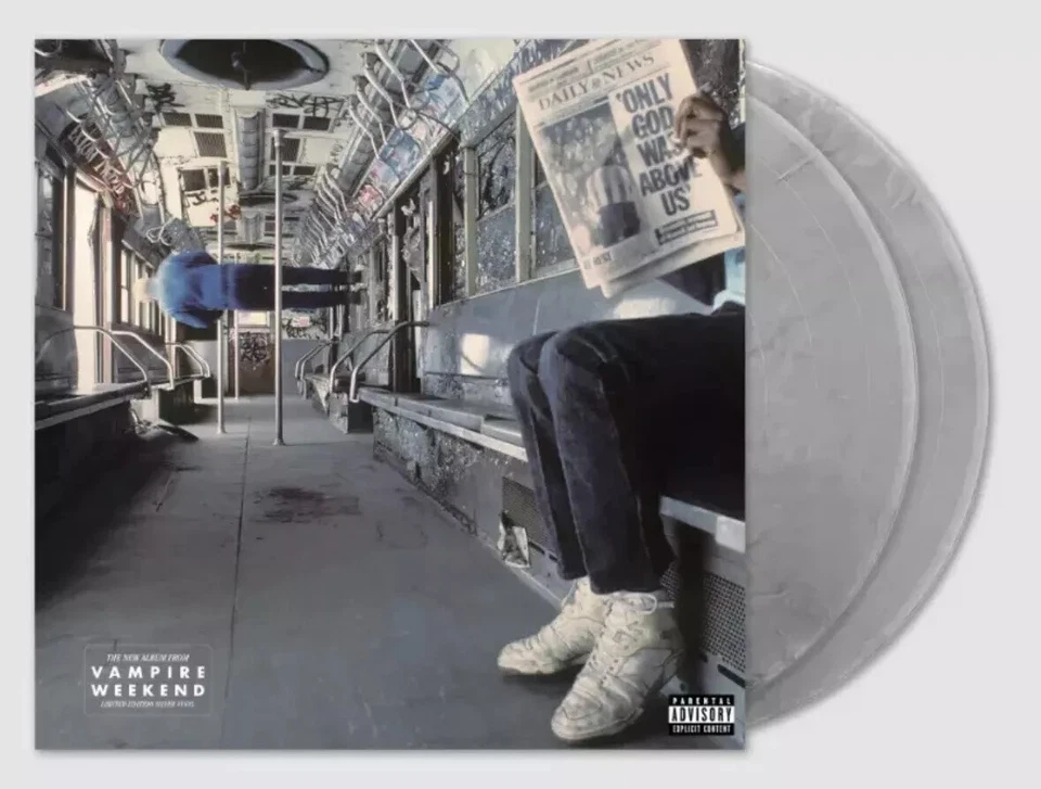 Vampire Weekend - Only God Was Above Us Vinyl LP Silver Spotify Fans First - New - Image 1 of 1