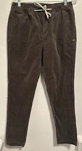 Vuori Men’s Corduroy Joggers Performance Stretch Gray Pants Drawstring Cotton - Picture 1 of 7