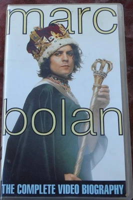marc bolan - Doppel-VHS "The Complete Video Biography", Vision Video LTD. , 1991 - Bild 1 von 4