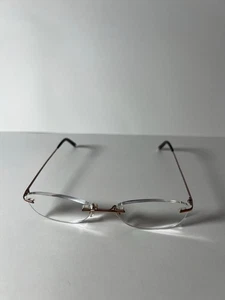 Ralph Lauren RL5014 9019 Eyeglasses Rimless DK Brown Oval 50-16-135 Y600A - Picture 1 of 11