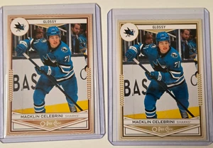Macklin Celebrini Gold and Bronze Glossy RC 2024-25 Upper Deck S2 - Bild 1 von 1