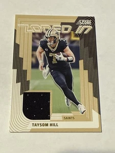 2025 Score - Zoned in Taysom Hill #ZON-19 Jerseys (MEM) - Picture 1 of 2