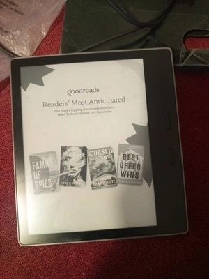 Amazon Kindle Oasis 7” 32GB Wi-Fi – Graphite – 10th Generation, New Open Box - Image 1 of 4