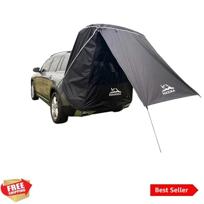 Tienda de campaña montada en coche para 4 personas | Ligera y a prueba de viento para exteriores Foto 1 de 4