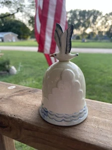 Vintage hand painted ceramic Norcrest Bell Beautiful seabird ocean theme BA526 - Picture 1 of 8