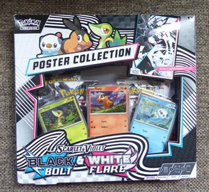 49 $ HEUTE VERSAND Black Bolt & White Flare Pokemon TCG Unova Poster Sammlung - Bild 1 von 6