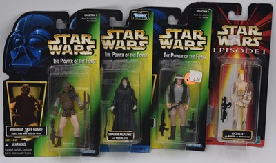 Star Wars Poder de la Fuerza Episodio 1 Figuras de Acción Lote de 4 Precintadas Foto 1 de 4