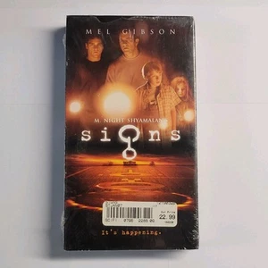 Signs (VHS, 2003) M. Night Shyamalan, Brand New, sealed - Picture 1 of 4
