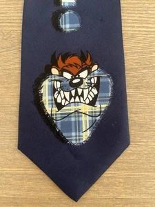 Vintage Davenport Tassie Devil 1998 Warner Bros Neck Tie - Picture 1 of 5