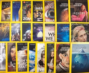 National Geographic Magazine 2011-2018 Lot of 22 Mars Antarctica Picasso Jesus - Picture 1 of 6