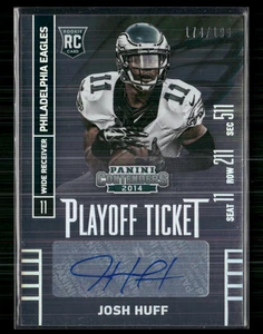 Josh Huff 2014 Contenders Playoff Ticket Auto 174/199 - Picture 1 of 2