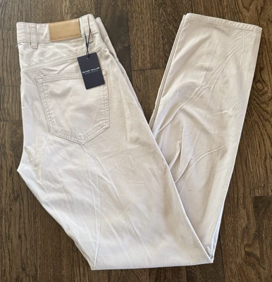 Pantalones Peter Millar Nuevos con Etiquetas Para Hombre 32x34 5 Bolsillos Stone Delvin Ajuste A Medida Nuevos con Etiquetas $245 Foto 1 de 4