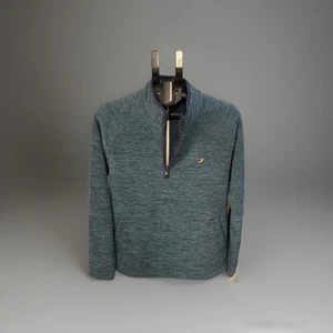 Bonobos 1/2 Zip Sweater Fleece Blue Sports Ski Golf Fishing Hiking Surfing M - Picture 1 of 8