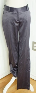 Express Design Studio Editor anthrazitgrau Satin 4R Anzughose Hose Slacks - Bild 1 von 4