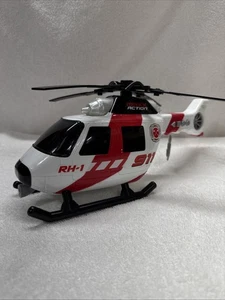 Maxx Action Hubschrauber - Spinnturbinen - Licht und Sound, Zugschnurhaken - Bild 1 von 6