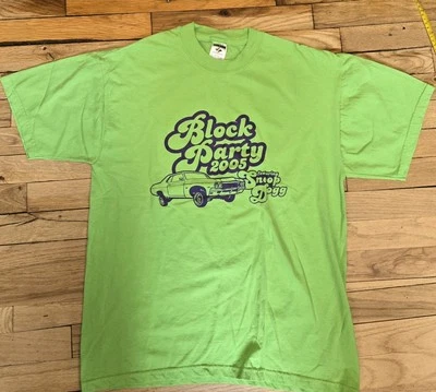 Camiseta De Colección 2005 Snoop Dog Block Party at Syracuse University Concierto Talla Grande Foto 1 de 4