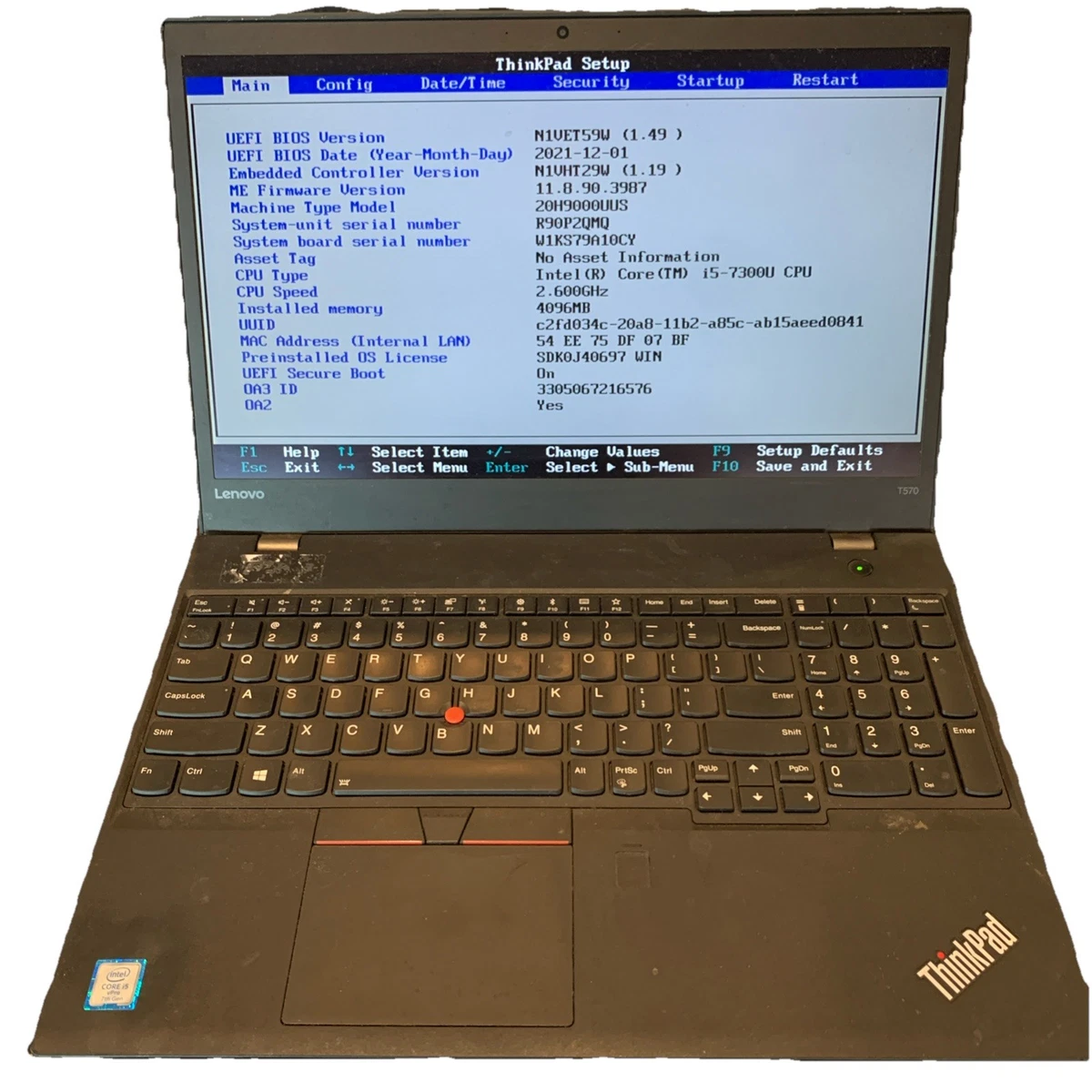 Lenovo Intel Core i5 7th Gen. 4 GB RAM PC Laptops & Netbooks for
