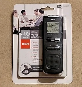 NEW RCA VR5320R 400hr 1GB Digital Voice Recorder Built-In USB Transfer Share - Picture 1 of 6