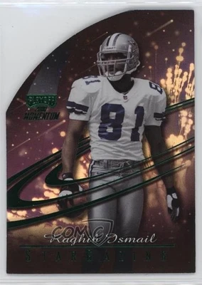 2000 Playoff Momentum Star Gazing Green Die-Cut /25 Rocket Ismail #SG64 - Image 1 of 2