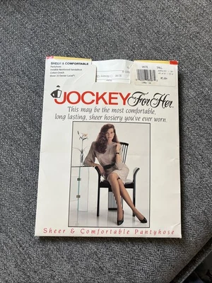 JOCKEY FOR HER 小号透明舒适控制上衣白色 — 第 1/4 张图片