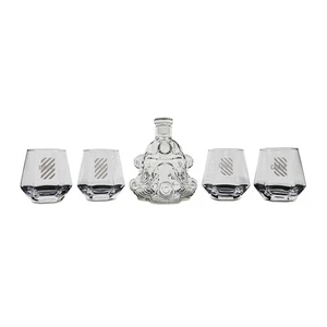 Fallout Brotherhood of Steel 5-teiliges Whisky Dekanter Set mit Gläsern | Zuhause... - Bild 1 von 9