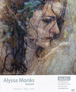 Anuncio de exhibición de galería de arte ALYSSA MONKS 2016 Resolution - Imagen 1 de 1