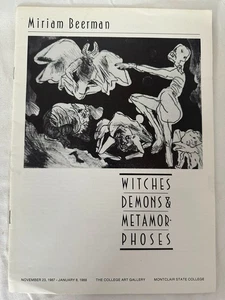 Miriam Beerman Witches, Demons & Metamorphoses Exhibition Catalog – MSU 1987 - Picture 1 of 3