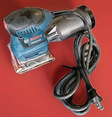 Lijadora de láminas con cable Bosch GSS20-40 2 amperios 1/4" con colector de polvo Foto 1 de 4