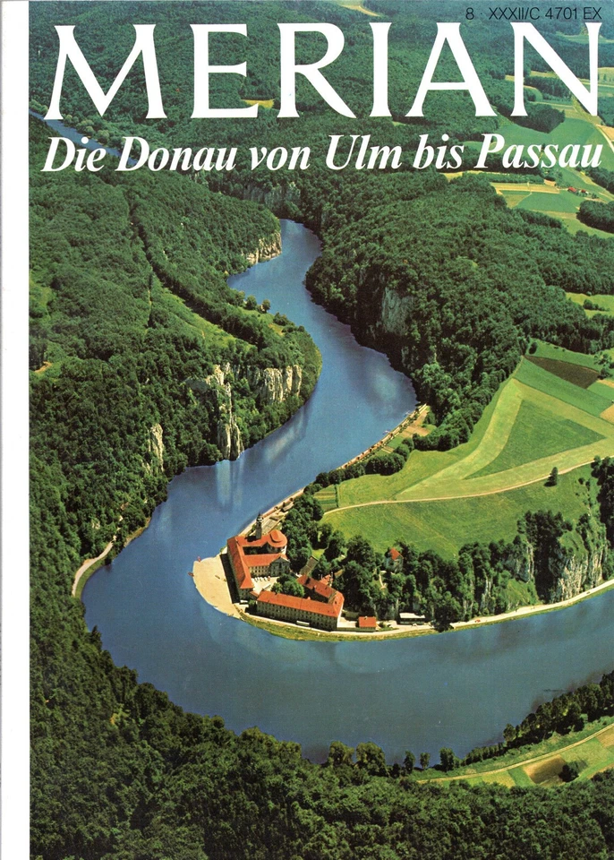 Guía de viaje Merian Die Danubio año 1979 cuaderno 8 año 32 (XXXII) - Imagen 1 de 1
